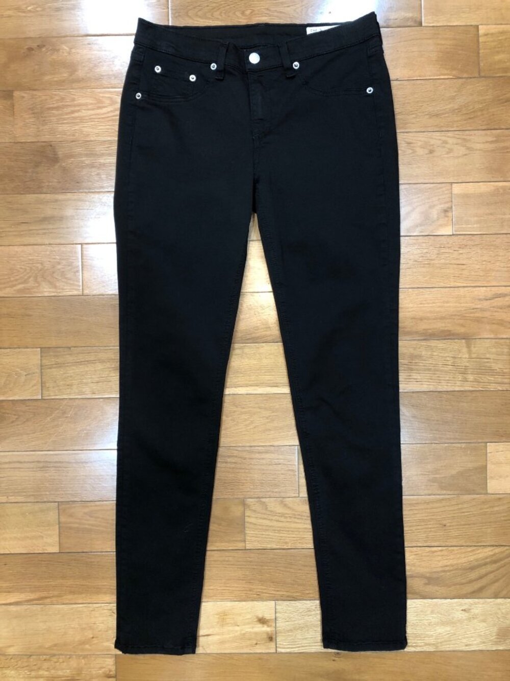 Rag & Bone Jean Legging Jean Premium Skinny Black Jean Size 29